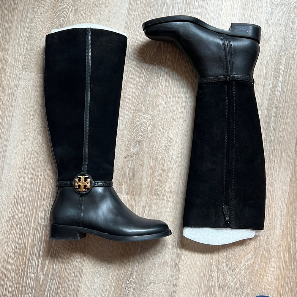 Tory Burch Miller 25MM Boot Black Size 8
